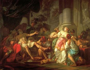 Jacques-Louis David : The Death of Seneca